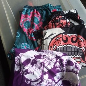 Brand New Silk Skulls sz. 3x-5x
